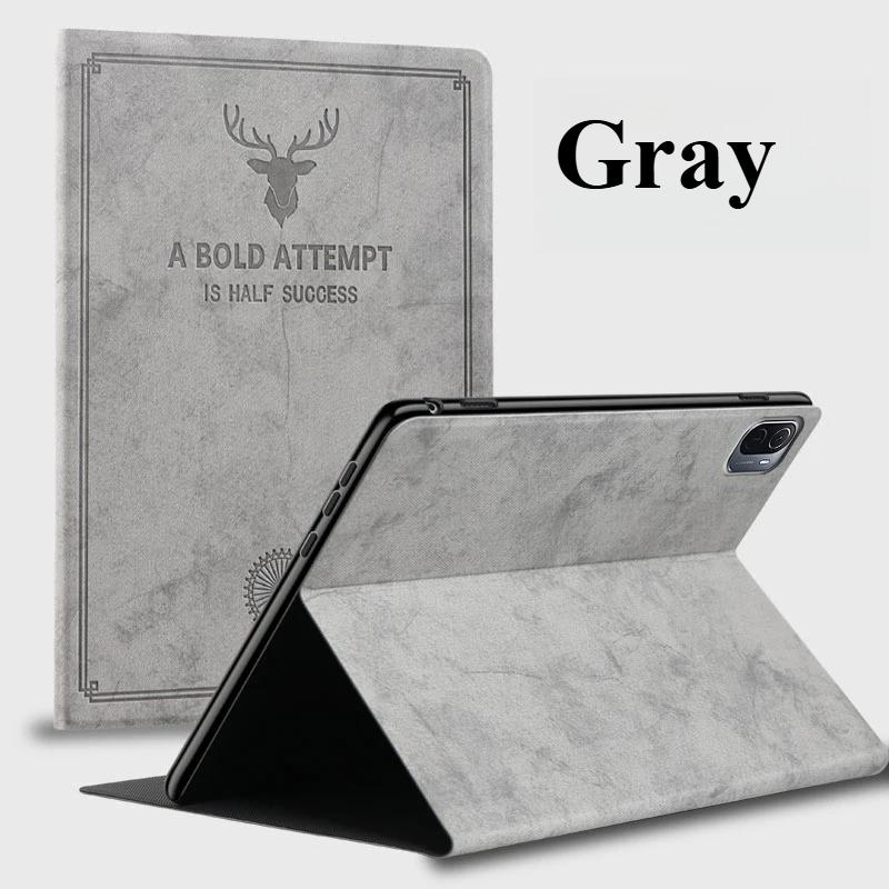 

Для планшета Huawei M2 M3 lite M5 lite T5 M5 M6 Funda Slim Ретро Складной Чехол-книжка Подставка PU Кожа Смарт-чехол для Huawei T3 T8 T10 M6 Matepad 10.8 серый