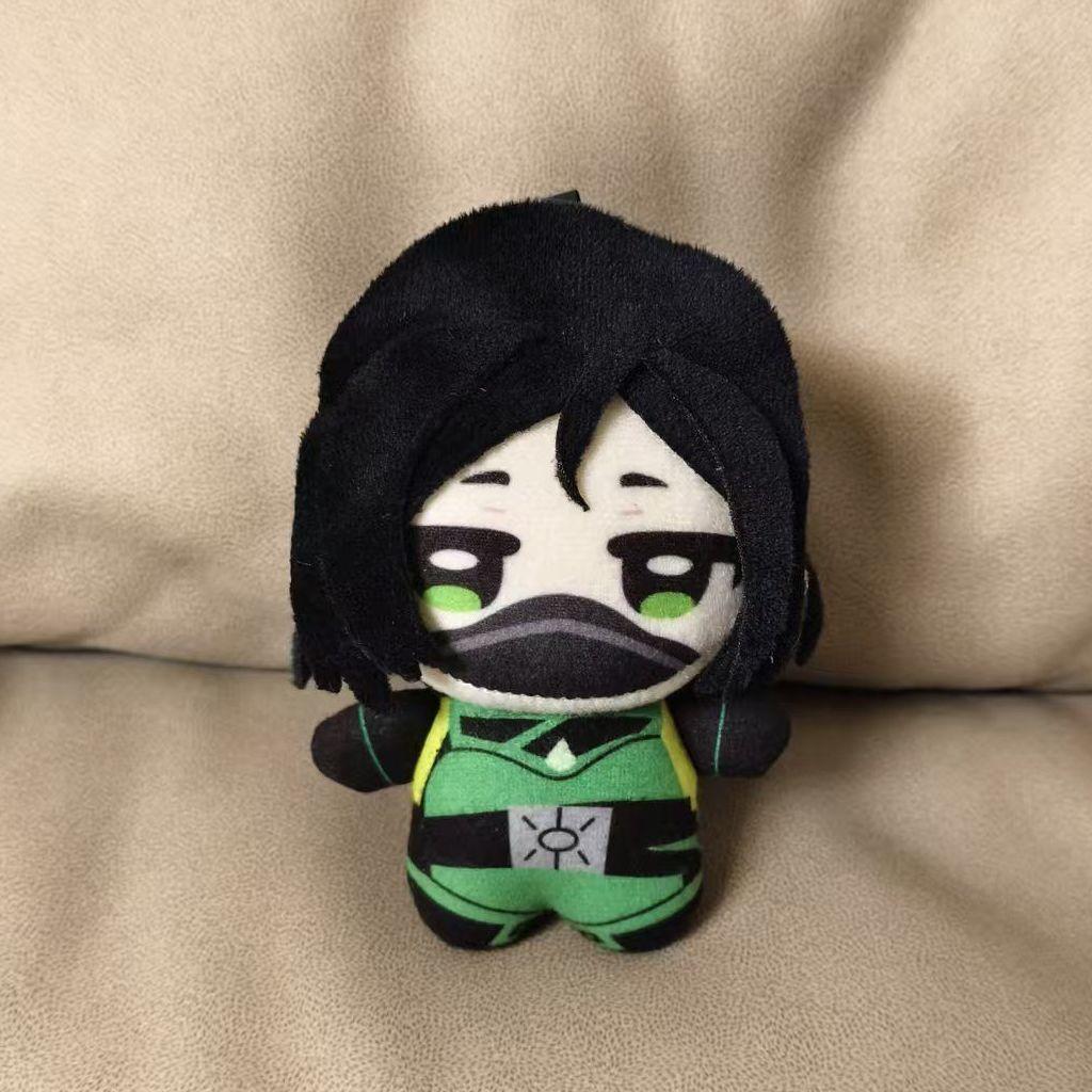 New Game Valorant Plush Cypher Clove Adorable Neon Iso Skye Reyna Gekko Viper Sage Jett Omen Yoru Plushie 10cm Pendant Doll Gift