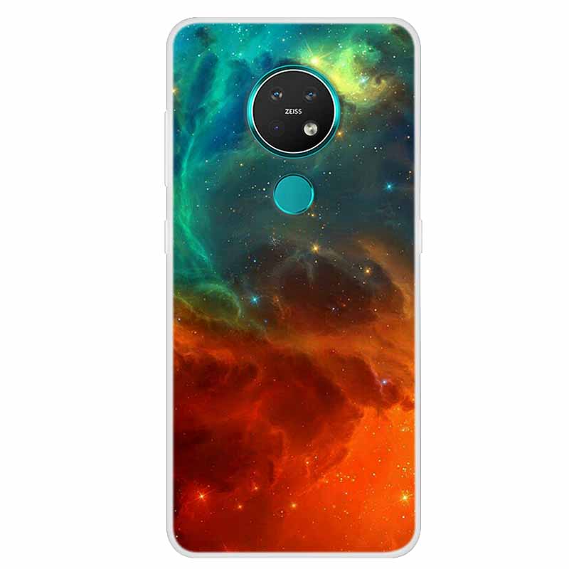 Per Custodia Nokia 7.2 Nokia 6.2 Lusso Silicone TPU Morbida Cover Posteriore Custodia Telefono Per Nokia 7.2 Funda TA-1193 TA-1178 Cartone Animato Coque