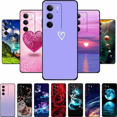 For Realme C75 4G Phone Case C 75 Coque Black Silicone Soft Back Cover For Realme C75 5G Case RealmeC75 Funda Shell Shockproof