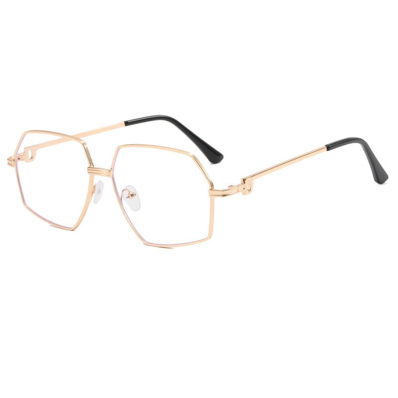 Polygon Shape Sunglasses For Women Fashion Trendy Uv400 Protection Men'S Sun Glasses Outdoor Travelling Female Sunglass