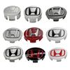 4pcs/set 58mm/62mm/69mm Car Styling Wheel Center Cap Hub Covers Badge Accessories For Honda Civic Fit Jazz Accord Pilot CRV City