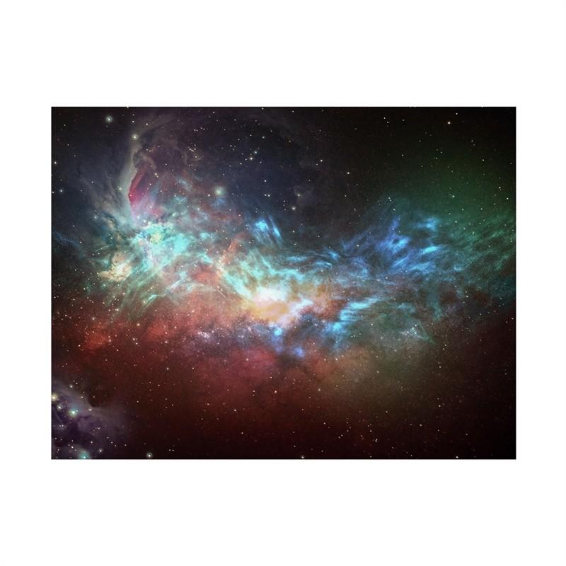 Custom Wall Cloth Vintage Starry Sky Scenery Mural Wallpaper Bedroom Living Room Restaurant Backdrop Decor Wallpaper
