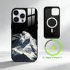 Etui na telefon H-hill dla iPhone 17 16 15 14 13 12 Pro Max Plus z lustrzaną osłoną, magnetyczną, do ładowania bezprzewodowego