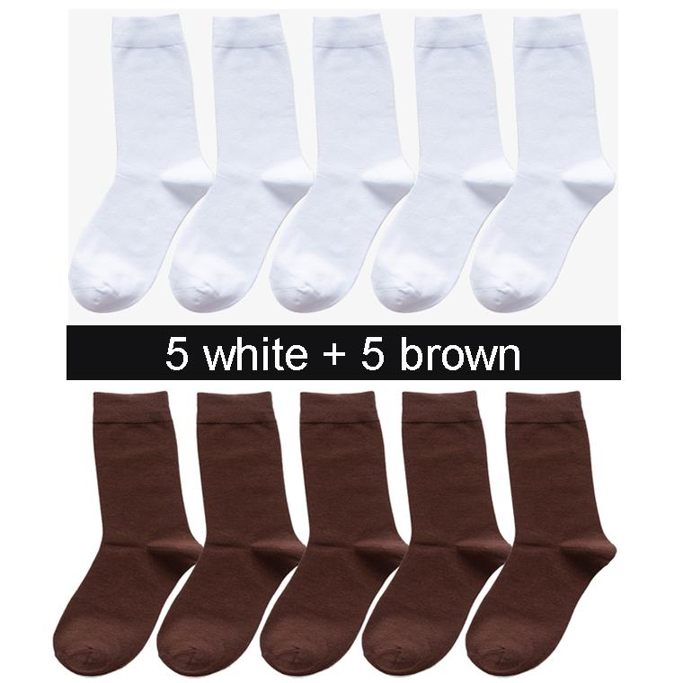 5/10 Paar Hochwertige Herrensocken für Frühling und Herbst Größe 38-45 Lange Socken für Herren Anzugsocken Herren Geschenke Business Casual Socken