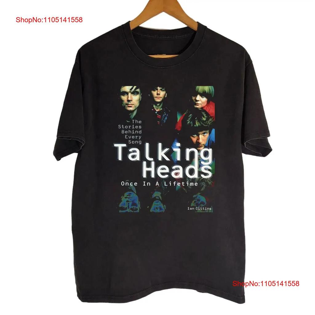 Hot Talking Heads Black Cotton All Size S 5xl For Fans T Shirt Hrn300 Vintage Slightly Stylish Designer Clothes Graphic