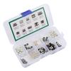 250Pcs Tactile Push Button Switch 10 Types Micro Switch Kit for DIY Electronic Products