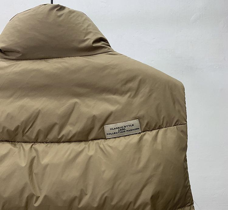 Women's Short Korean Style Lightweight Duck Down Vest - 2026 Autumn/Winter Collection