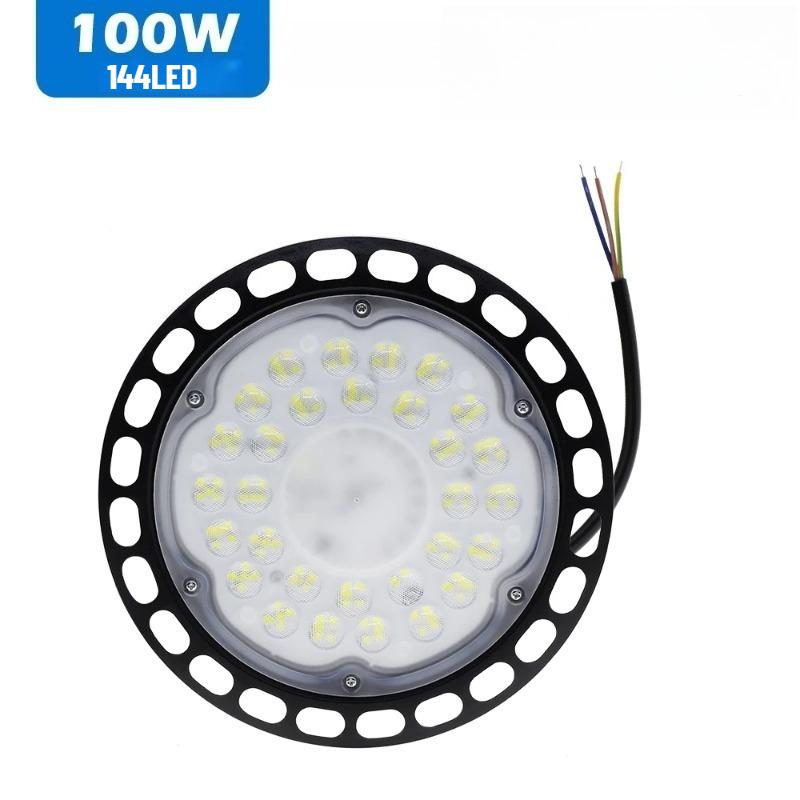 

Сверхяркие промышленные светильники High Bay Рабочие светильники AC 220В 100Вт 150Вт 200Вт Потолочный светильник Гаражный светильник Для спортзала Склада Фабрики Рынка 100W