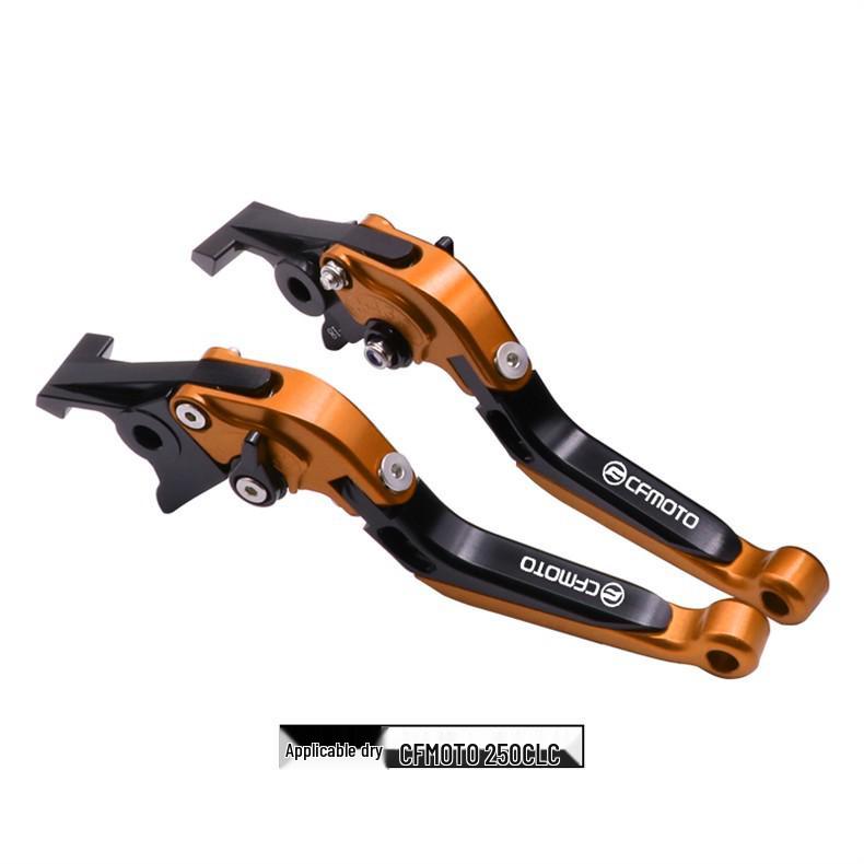 CFMOTO 250CLC Aluminum Folding Brake Clutch Levers with Anti-fall Pull Rod Grips