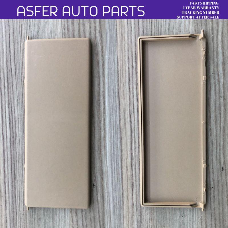 Sun Visor Mirror Cover Beige For Opel Astra J Insignia A Oem 1437225 22800045 1437222