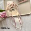 One Piece Sweet Bow Ribbon Hair Clip Rhinestone Headdress Tassels Hairpin Hair Accessories Hair Clip Women