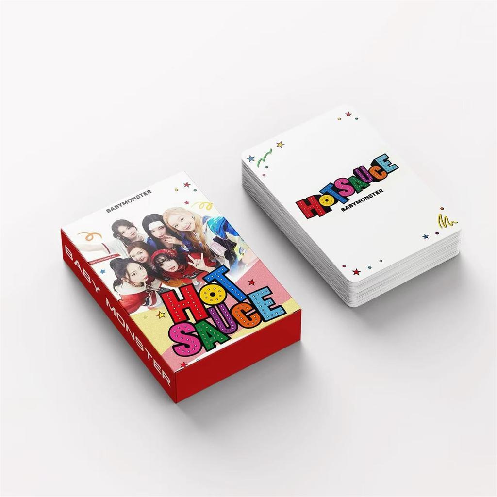 55 Little Card Girl Group Star Surrounding LOMO Cards