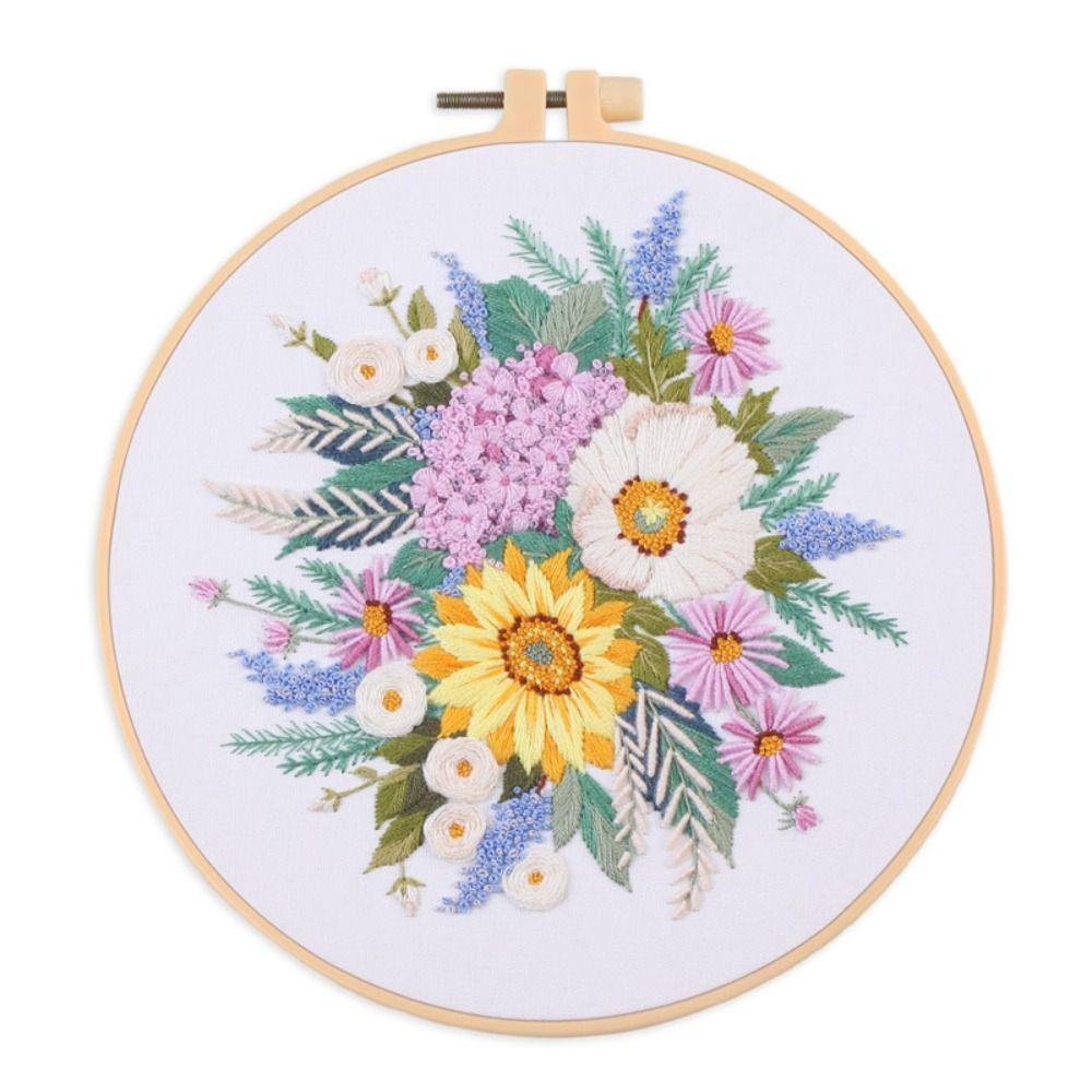Handmade DIY Embroidery Kits 3D Embroidery DIY Materials Embroidery Stitching Kits  Sewing Craft
