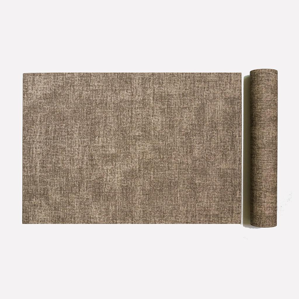 New Linen Texture Leather Table Mat Morandi Color Waterproof Tablecloth Table Mat Coffee Pad Non Slip Heat Resistant Table Cover