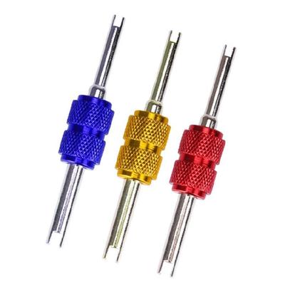 Dual Schrader for Valve Core Remover Installer Changer Service Tool Installer To
