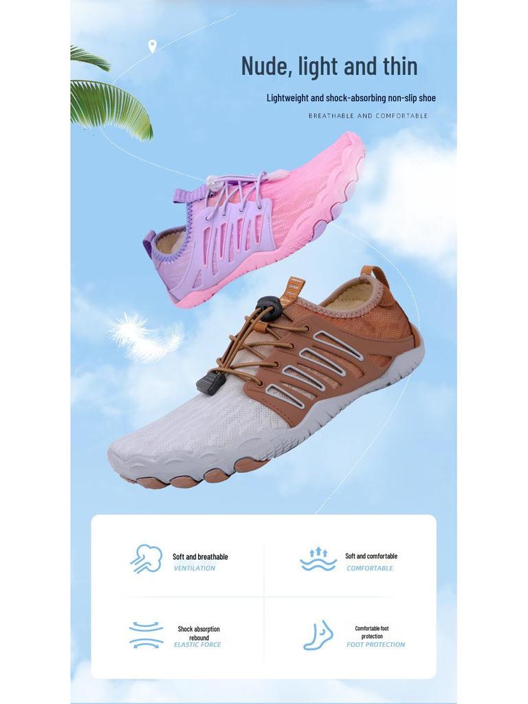 New Cross-Border Summer Five-Finger Outdoor Shoes for Rock Climbing, Hiking, Beach Sports, Trekking, and Swimming
