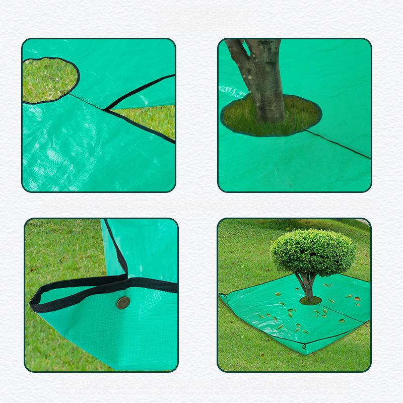 Large Garden Leaf Collecting Mat For Leaves Branches Outdoor Garden Clean‑up Tool