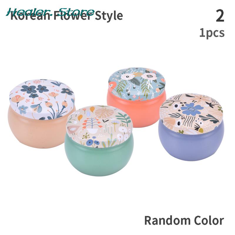 Christmas Candle Tin Jars DIY Candle Making kit Holder Storage case for Dry Storage Spices Camping  Party Favor Sweets Gifts