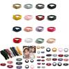 Bequeme und atmungsaktive geknotete elastische Haaraccessoires für alle Haartypen