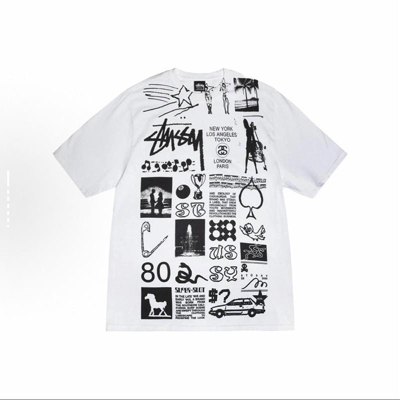 Camiseta Gráfica Oversize Unisex 2025 Mezcla de Algodón Manga Corta Camiseta Adolescentes Adultos