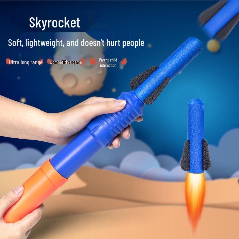 

Children s Light-Up Pedal Rocket Launcher Toy
