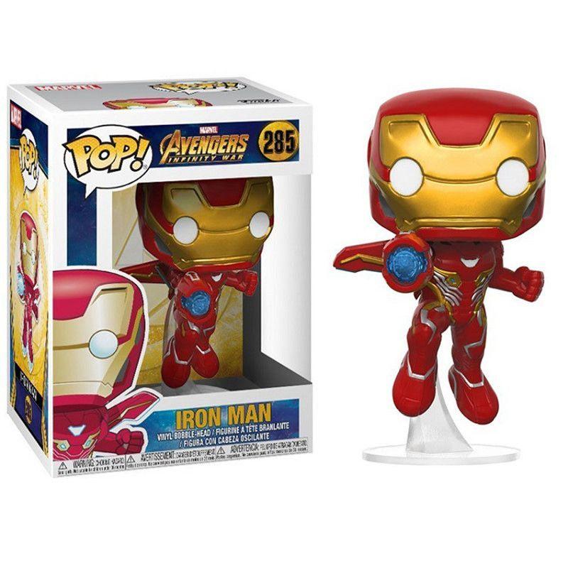 Marvel Avengers Pop Collectible Figure Featuring Iron Man Spider-man And Captain America