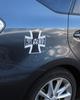 Platz Girls Panzer Kuromorimine Academy School Emblem Magnet & Girls'