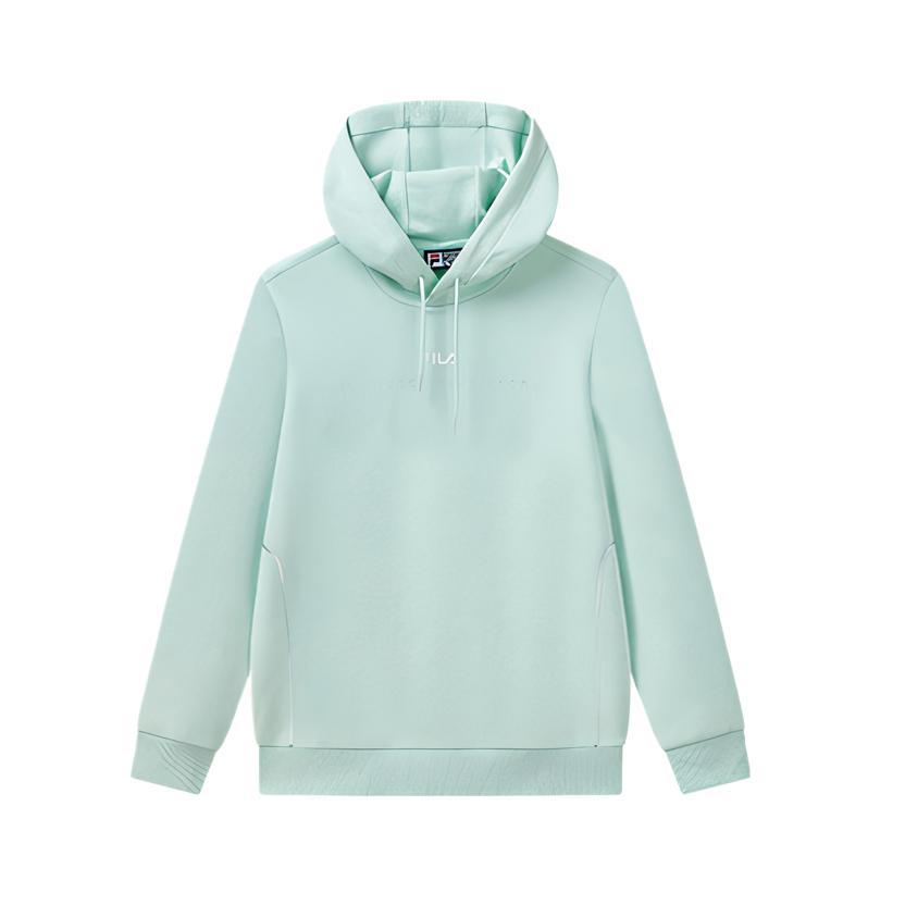 

FILA White Special Casual Classic Comfortable Skin-Friendly Sweatshirt Men sweatshirt Light-Gray-Green F11M112216F-LG S