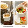 Sink Strainer Basket Hanging Food Waste Filter Fruit Vegetable Washing Drainer for Kitchen