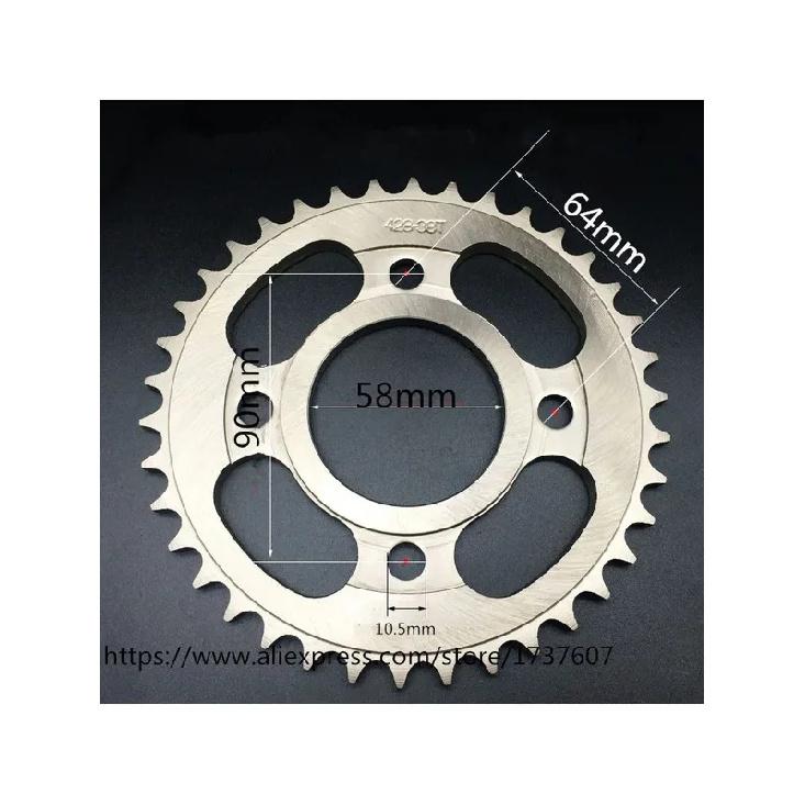 CBF CG CM CBT125/150 36-38-40-42-43-45-48-53Z Motorrad-Kettenrad / Motorrad-Kettenrad / Motor-Kettenrad Zähne / Motorrad Dirt