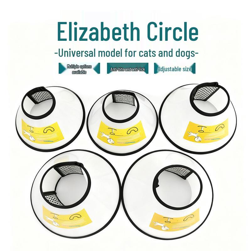 Golden Retriever Post-Surgery Elizabethan Collar - Anti-Scratch, Anti-Bite, Anti-Lick Dog & Cat Head Cover