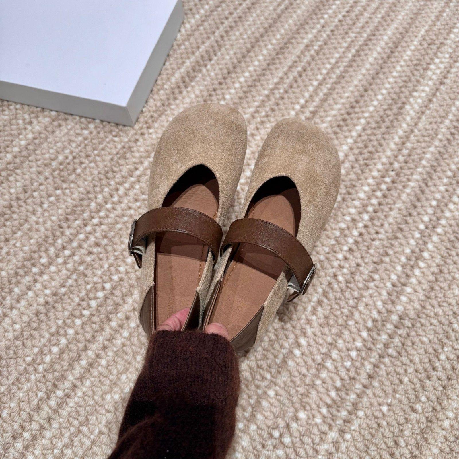 

Французские женские туфли Мэри Джейн на мягкой подошве для осени от Birkenstock 35