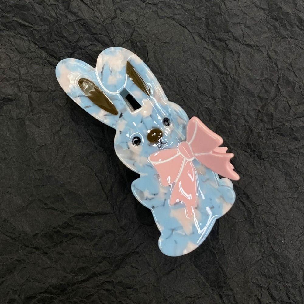 Cow Panda Hair Claw Cat Acetic Acid Hair Claw Simple Animal Claw Clip Ladies