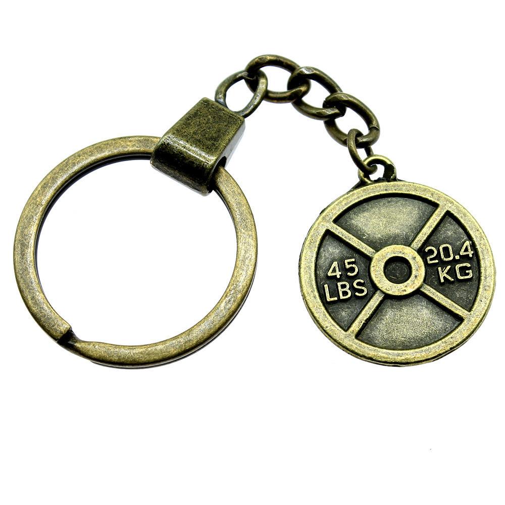 Sports Charm Keychain Music Pendant Party Gifts Key Holder 30mm Ring