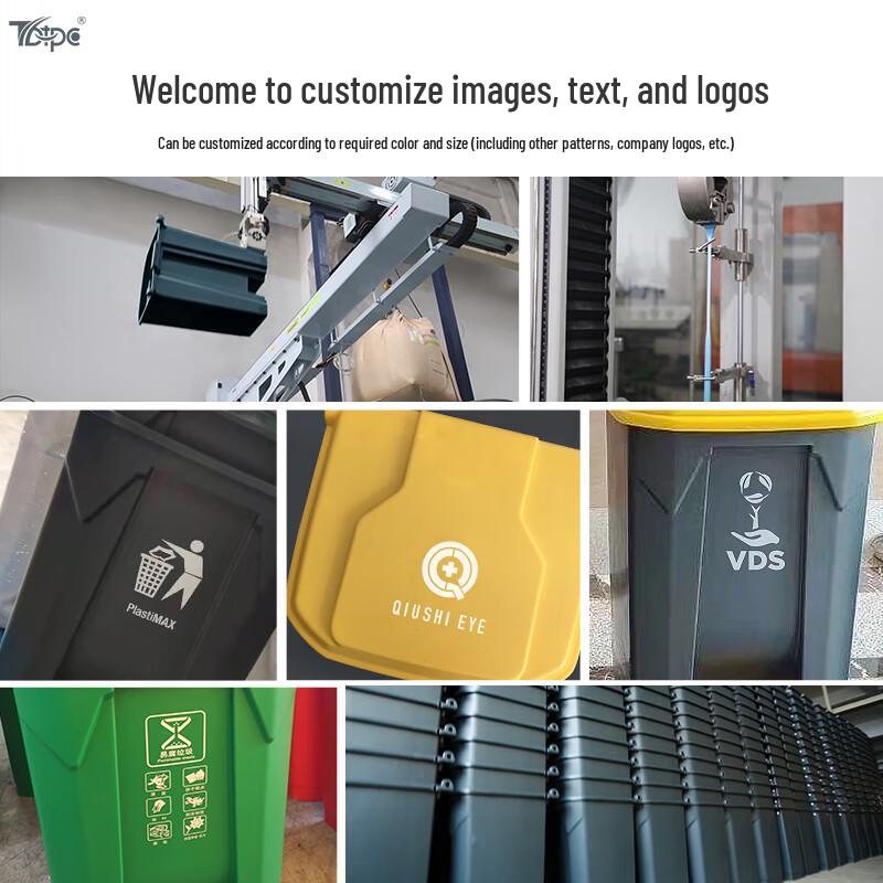 Allied 50L Reinforced Commercial Foot Pedal Trash Can