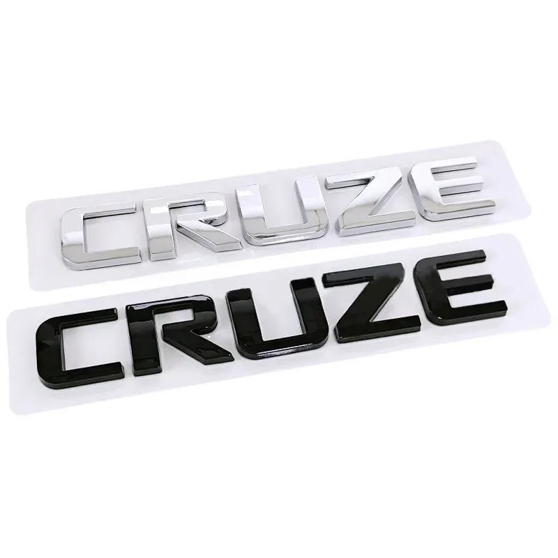 14,5x2,2cm ABS Chevrolet Cruze logotipui Automobilio kėbulo šoninis ženklelis Galinės bagažinės emblema Lipdukas Automobilio išorės apdaila