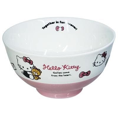 Sanrio Hello Kitty Skål Fluffig Rosa Hello Kitty Rosa Sanrio Varor Bordsartiklar