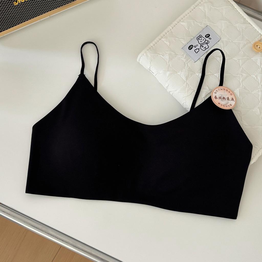 Cross beautiful back underwear women's small breasts gather seamless breathable integrated tube top sexy bra summer thin