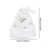 Christmas Santa Claus Hat Party Decorations Embroidered Cap