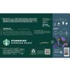 Starbucks Nespresso Compatible Capsule Assortment 6 Varieties 60 Cups Regular Coffee Pods