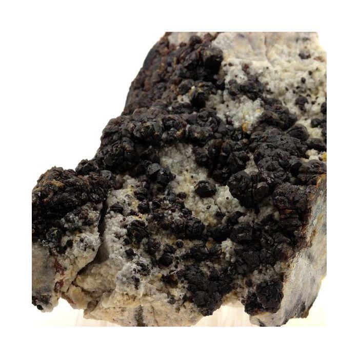 Pierres et Minéraux. Bournonite + Sphalerite. 2138.0 ct. Saint-Laurent-le-Minier, Occitanie, France.