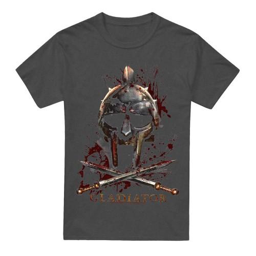 Gladiator Unisex Adult Helmet T-Shirt