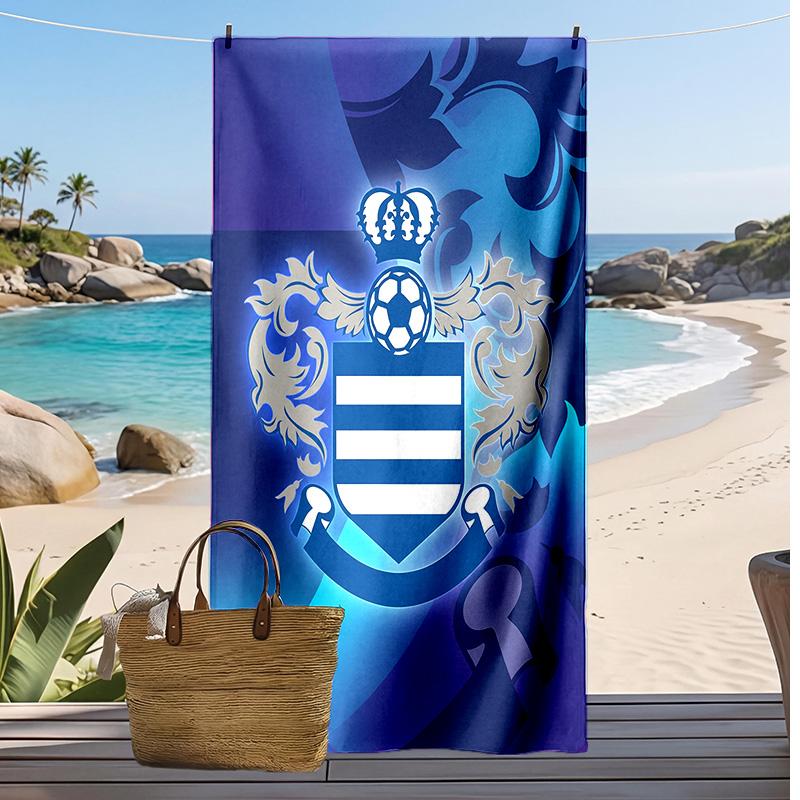 Toalla de Playa con Estampado de Fútbol Queens Park Rangers, Toalla Grande Suave de Secado Rápido para Playa, Camping, Natación