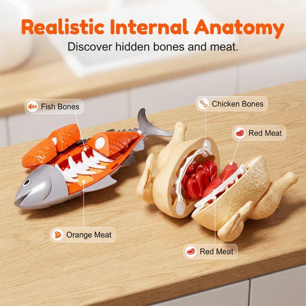 Sliceable Kitchen Play Food Detachable Peelable Food Toys New Toy Food Set Parent Child Game