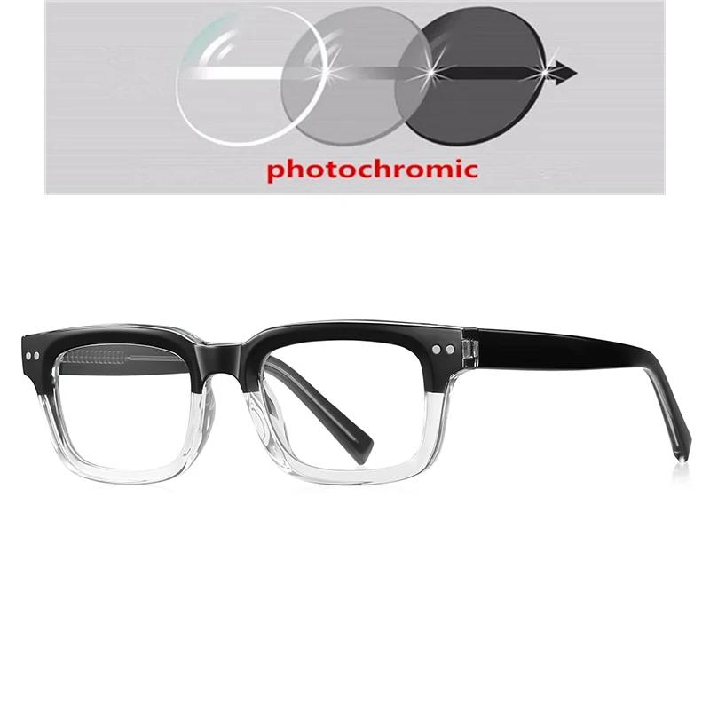 

Маленькі квадратні рецептурні окуляри, що блокують синє світло, для короткозорих TR90 UV400 Окуляри для короткозорості від 0 -0.5 -0.75 до -6. Myopia -2.5