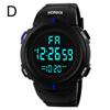  Luxury Mens Digital LED Watch Date Sport Men Outdoor Electronic Watch