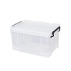 Transparente Kunststoff-Aufbewahrungsbox mit Deckel
