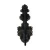 Vintage Distressed Wall Candle Holder for Living Room Decor Cast Iron Taper Candle Sconce for Elegant Home Ambiance