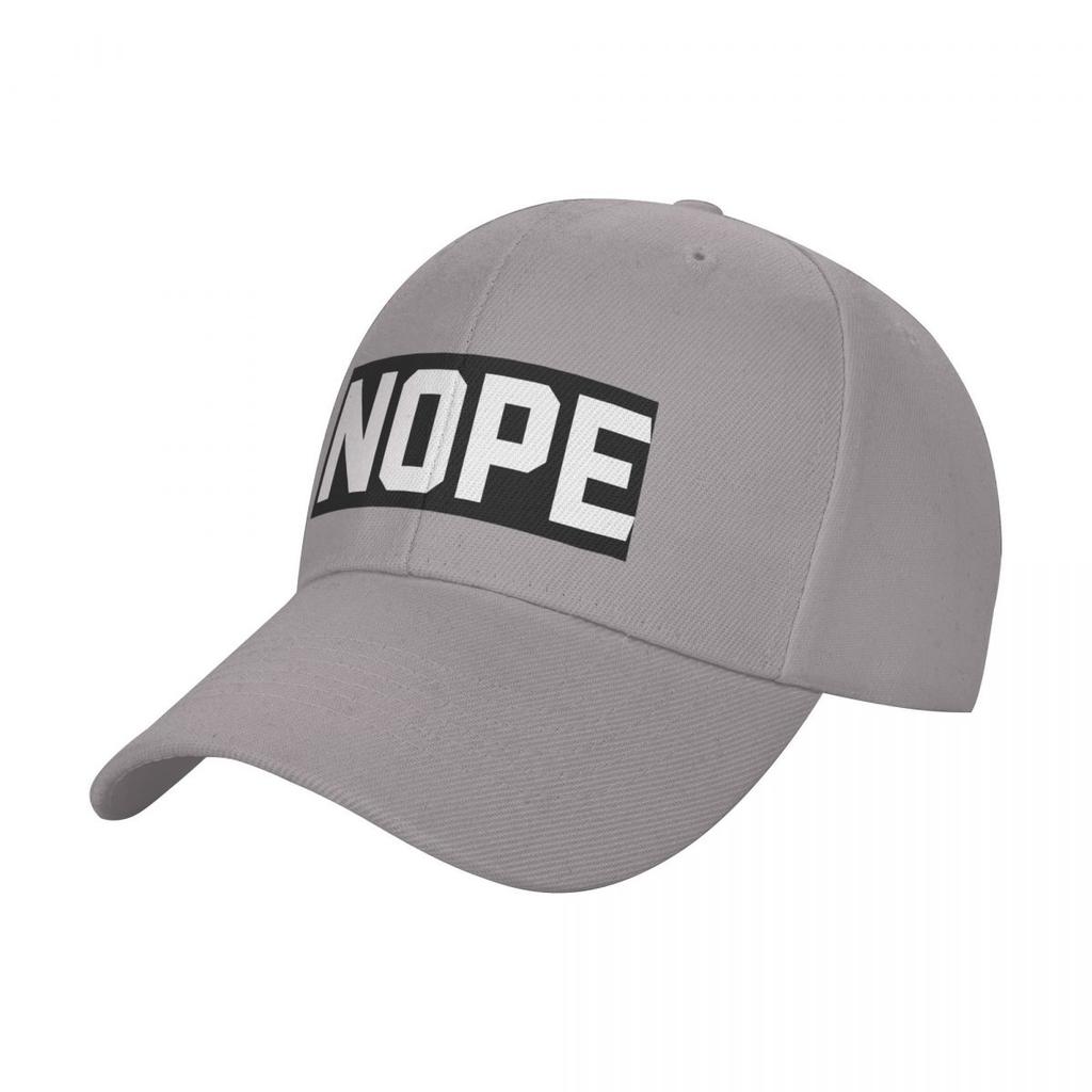 Nope Baseball Cap Gentleman Hat Winter Hat Luxury Woman Men's